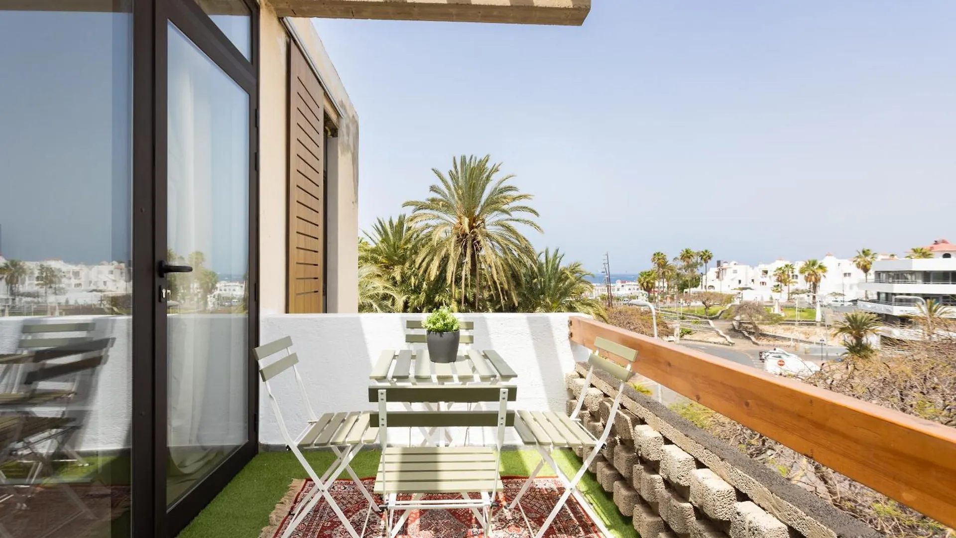 아파트 Home2Book Stylish Apt, Pool & Terrace Las Americas 아로나 스페인